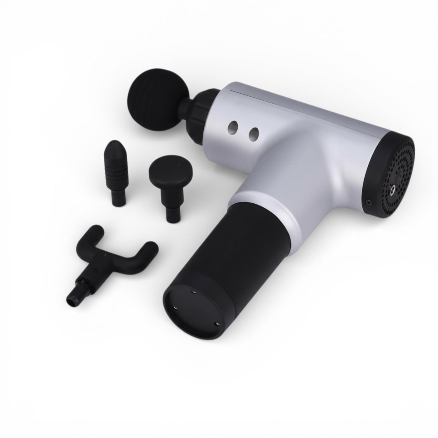 Deep Tissue Massage Gun - Percussion Massager with 6 Speeds & 4 Heads